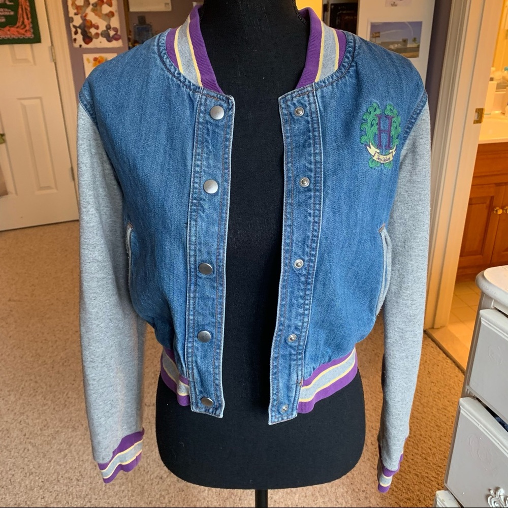 Denim Bomber Jacket